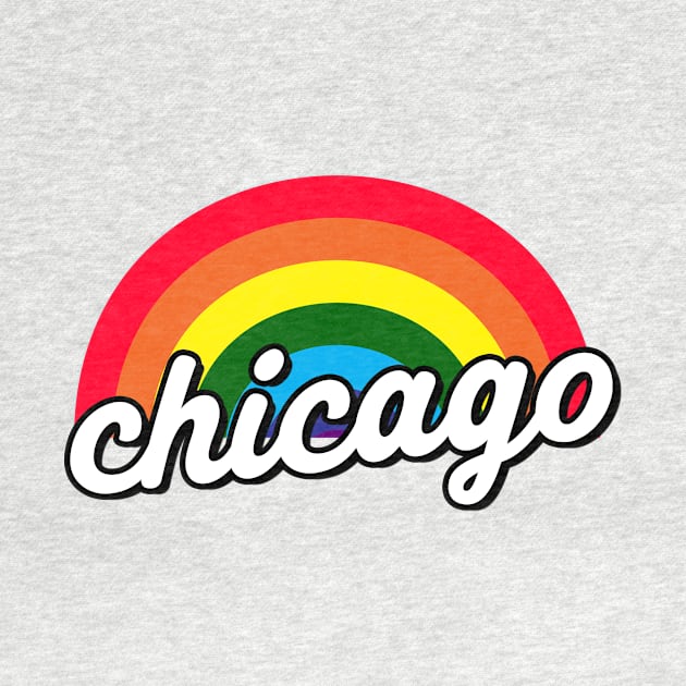 Chicago Gay Pride Rainbow by McNutt